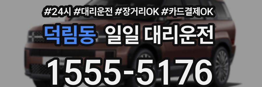 덕림동 일일 대리운전