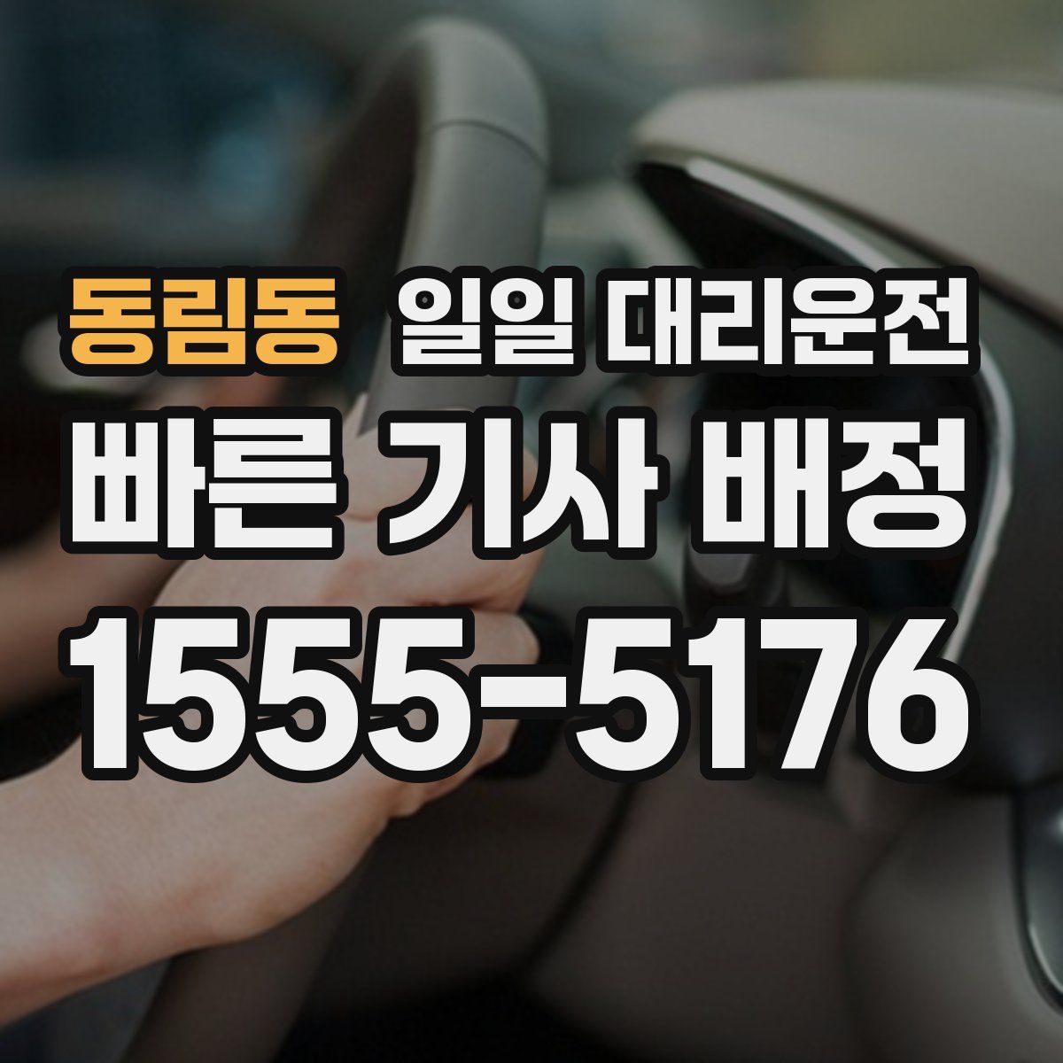 동림동 일일 대리운전