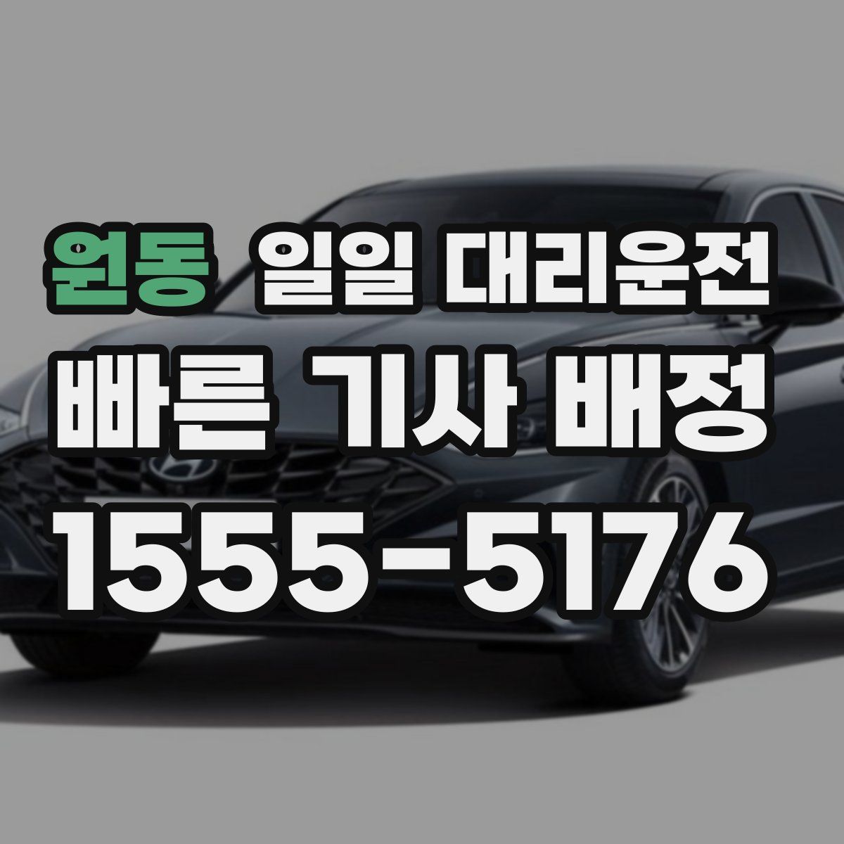 원동 일일 대리운전