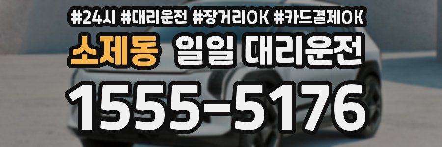 소제동 일일 대리운전