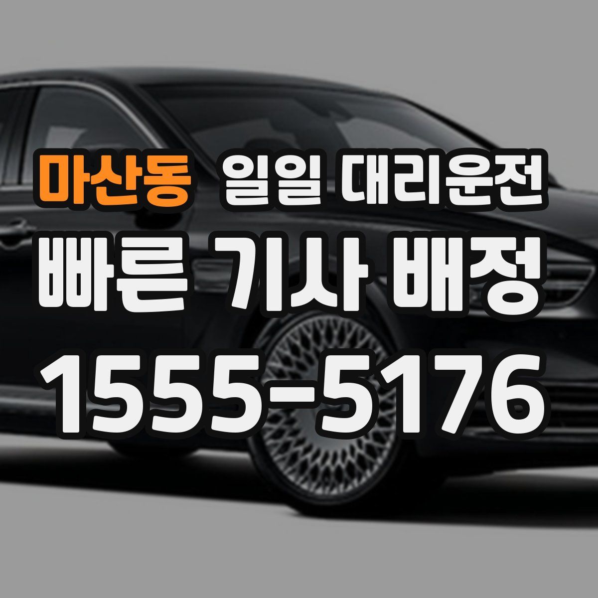 마산동 일일 대리운전