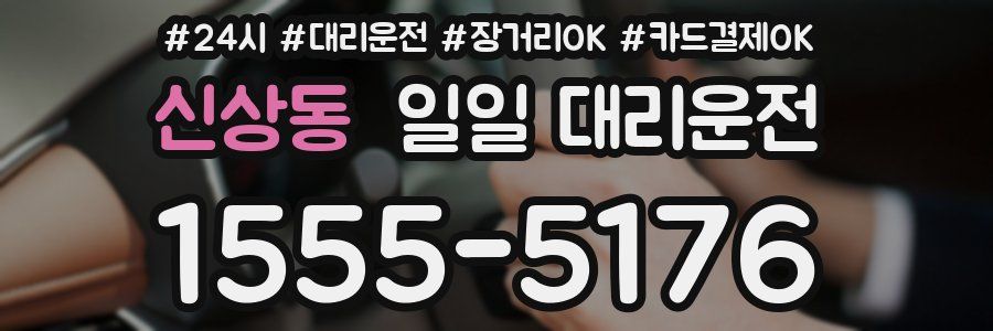신상동 일일 대리운전