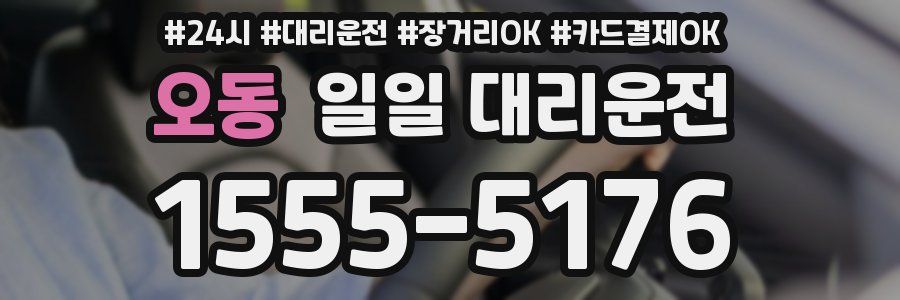 오동 일일 대리운전
