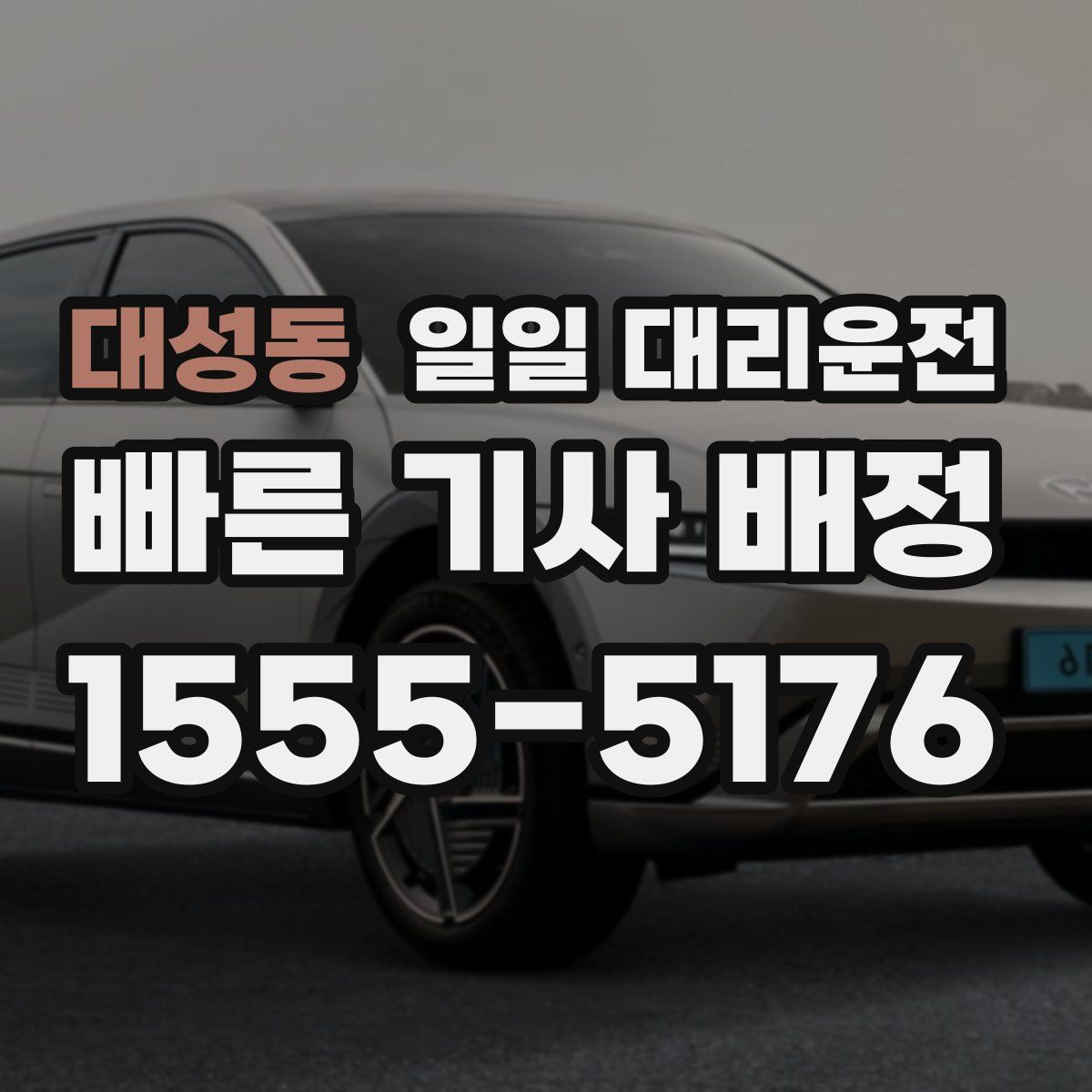 대성동 일일 대리운전