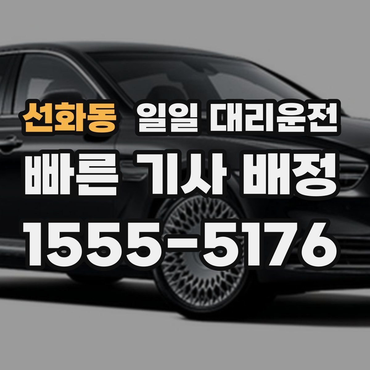 선화동 일일 대리운전
