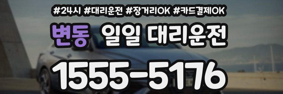 변동 일일 대리운전