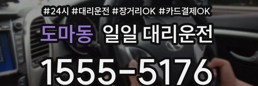 도마동 일일 대리운전