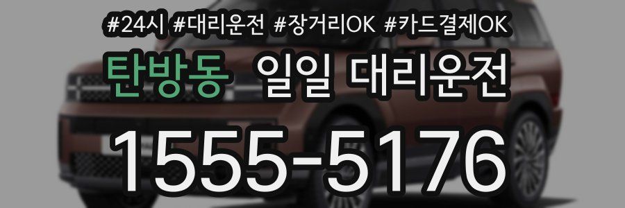 탄방동 일일 대리운전
