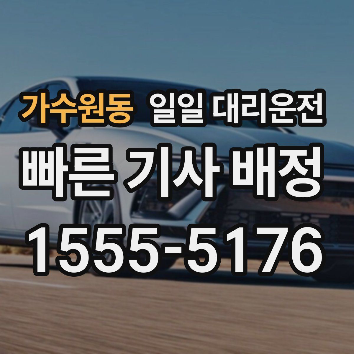 가수원동 일일 대리운전