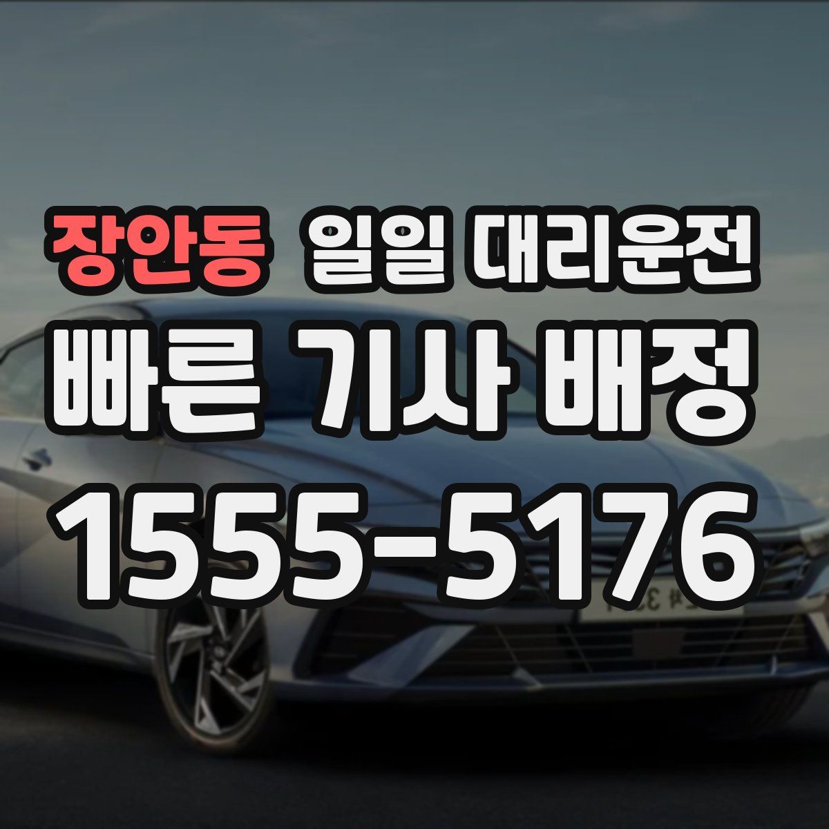 장안동 일일 대리운전