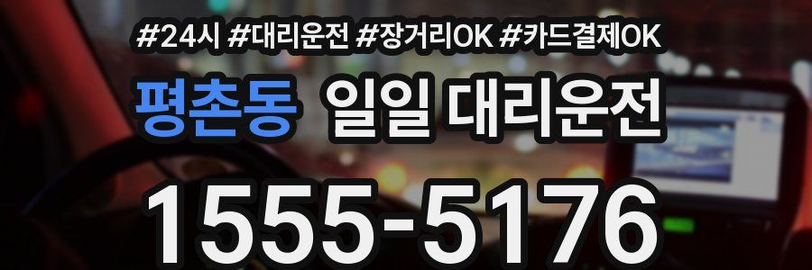 평촌동 일일 대리운전