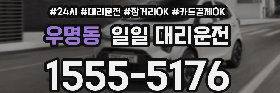 우명동 일일 대리운전