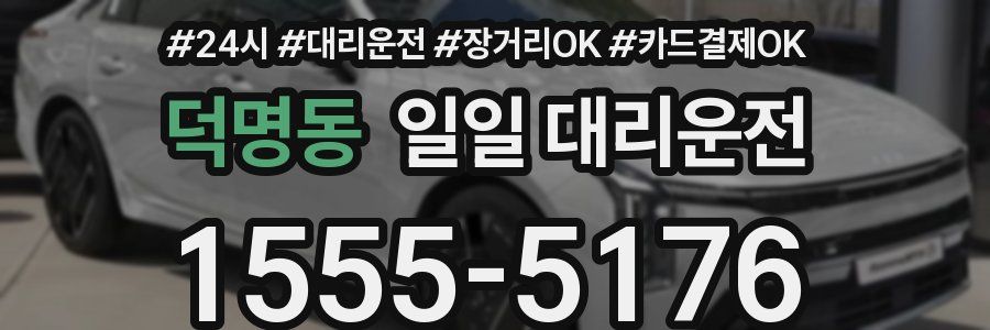 덕명동 일일 대리운전