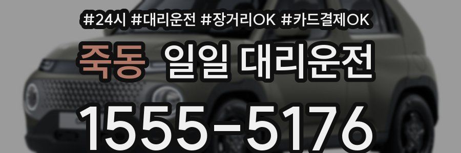 죽동 일일 대리운전
