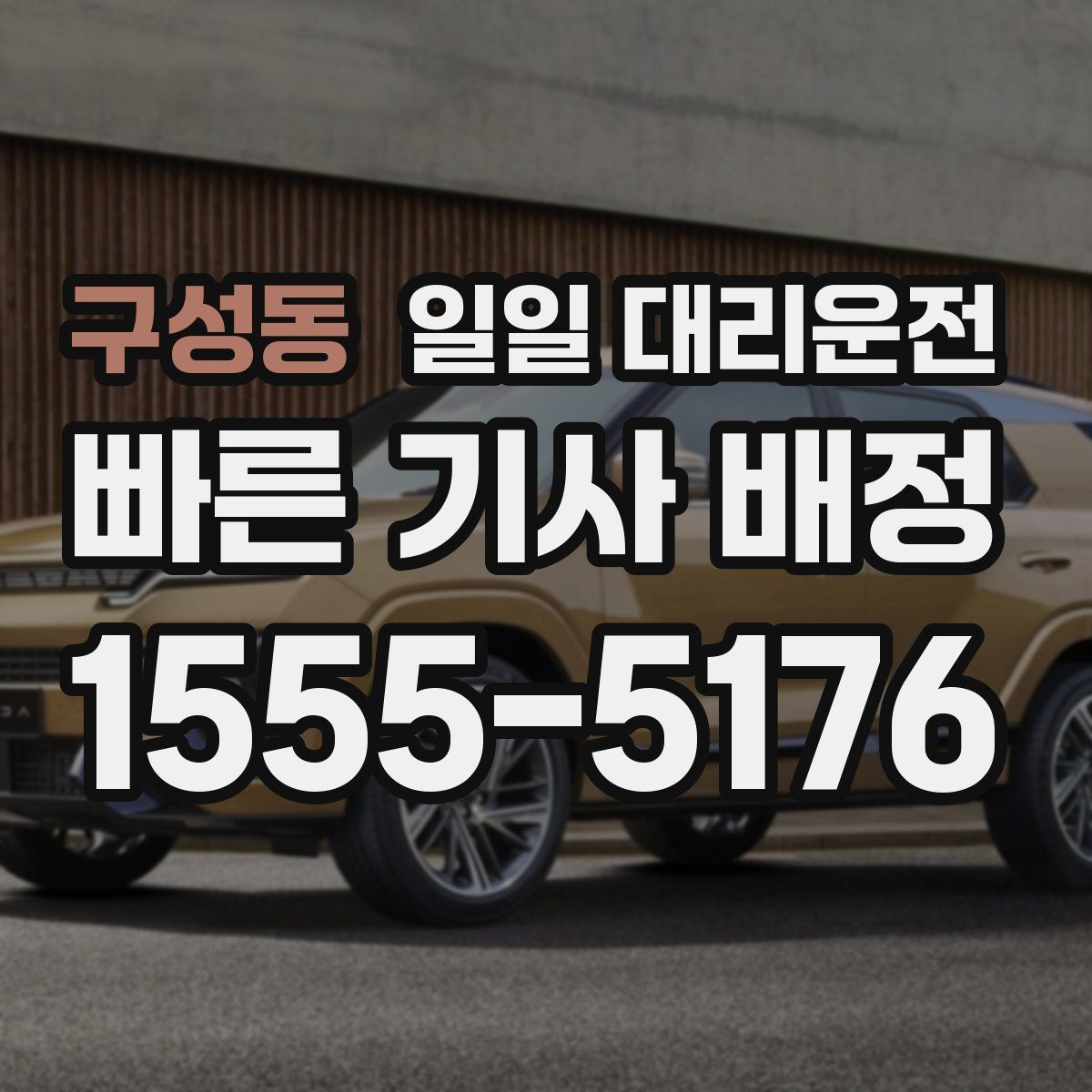구성동 일일 대리운전