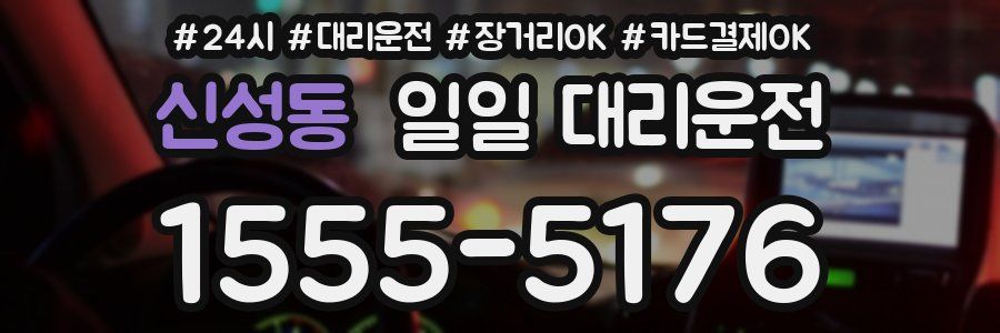 신성동 일일 대리운전
