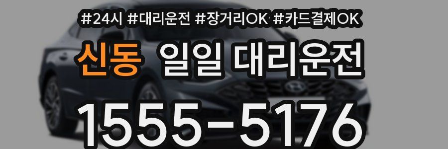 신동 일일 대리운전
