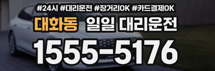 대화동 일일 대리운전