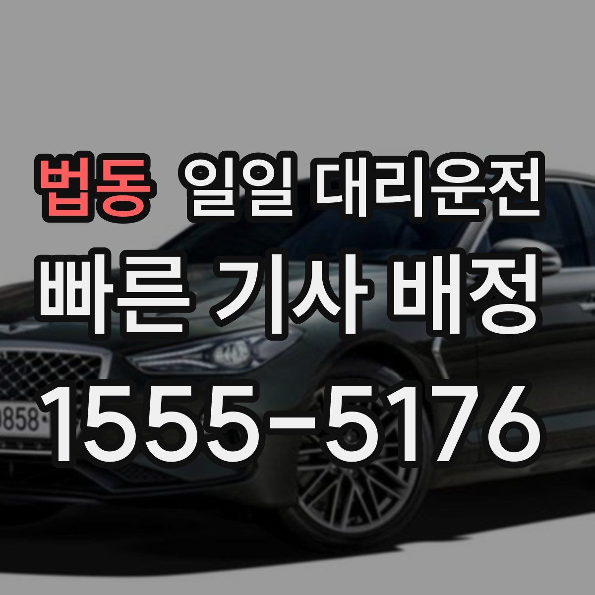 법동 일일 대리운전