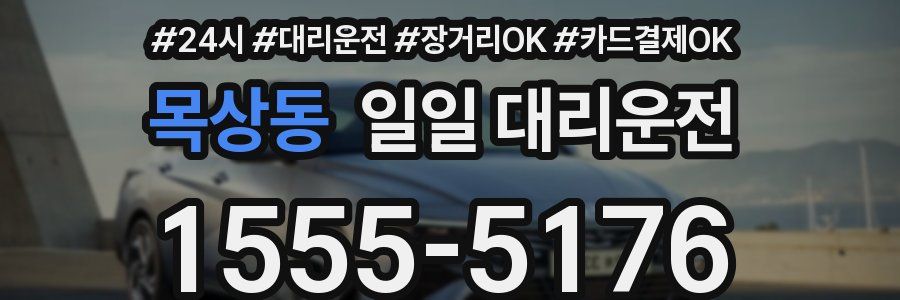 목상동 일일 대리운전