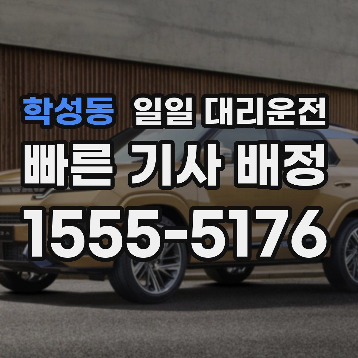 학성동 일일 대리운전