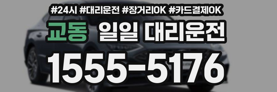 교동 일일 대리운전