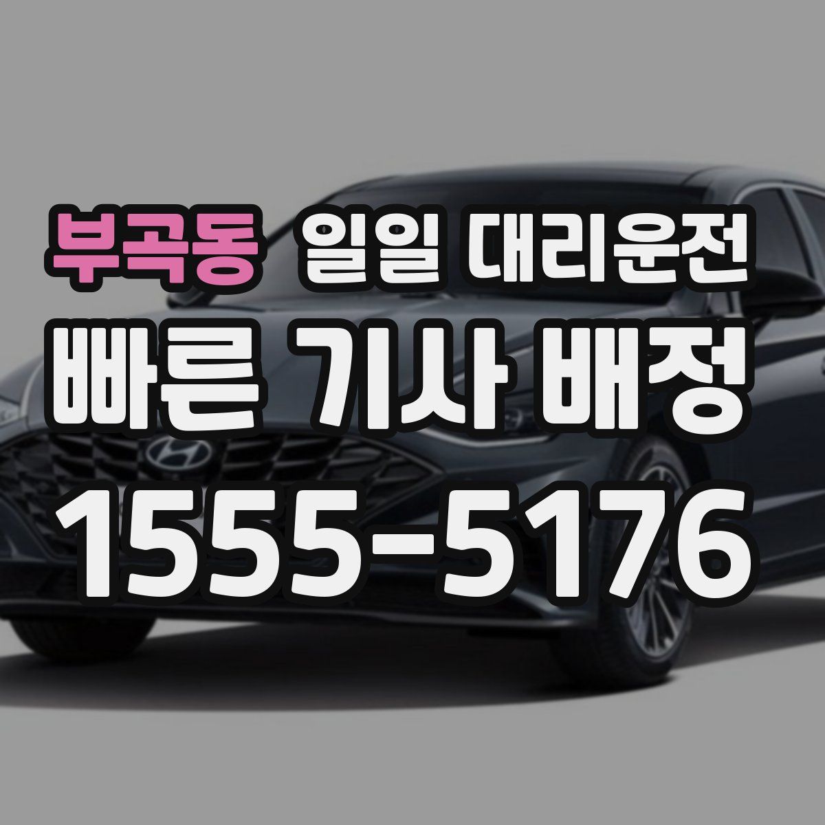 부곡동 일일 대리운전