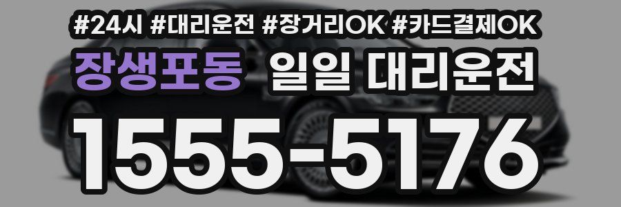 장생포동 일일 대리운전