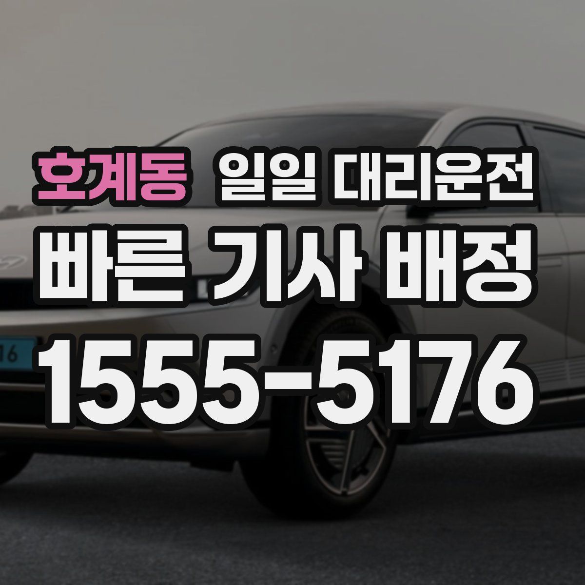 호계동 일일 대리운전