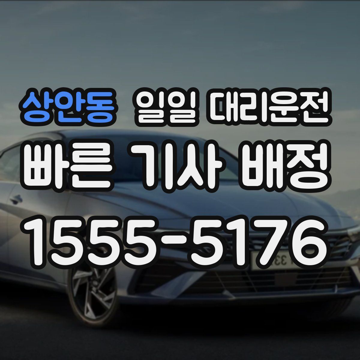 상안동 일일 대리운전