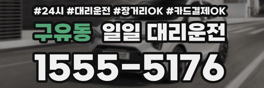 구유동 일일 대리운전