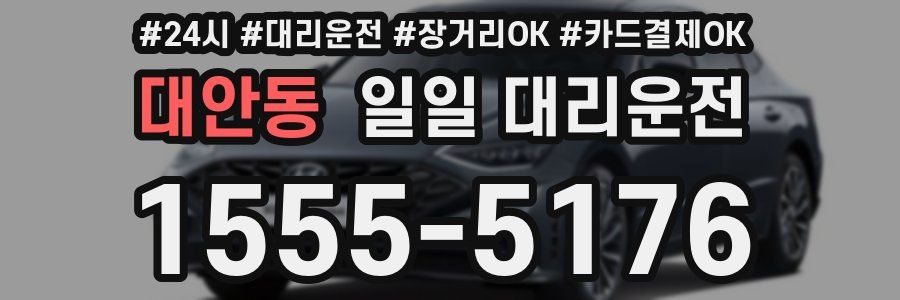 대안동 일일 대리운전