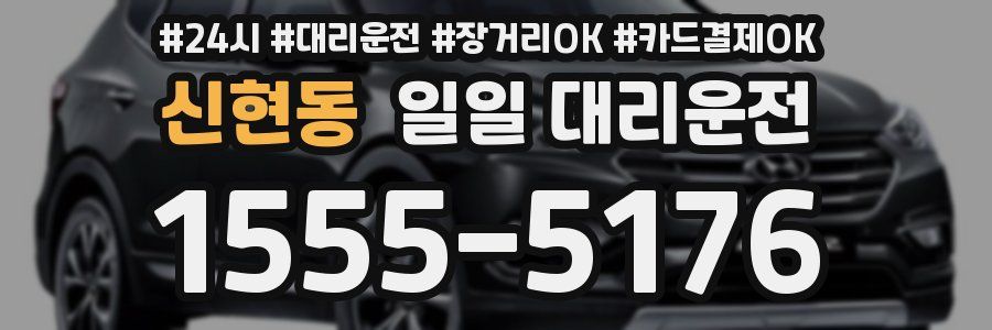 신현동 일일 대리운전