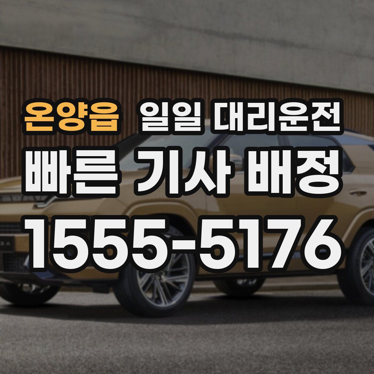 온양읍 일일 대리운전