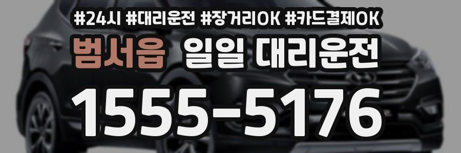 범서읍 일일 대리운전