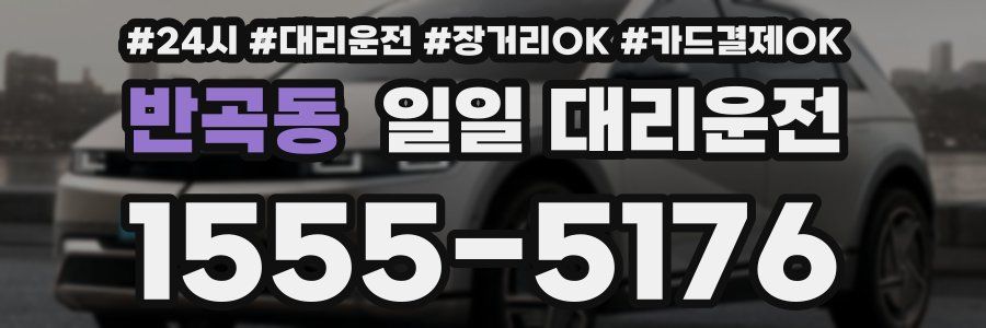 반곡동 일일 대리운전