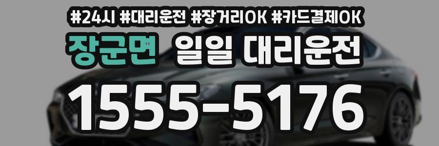 장군면 일일 대리운전