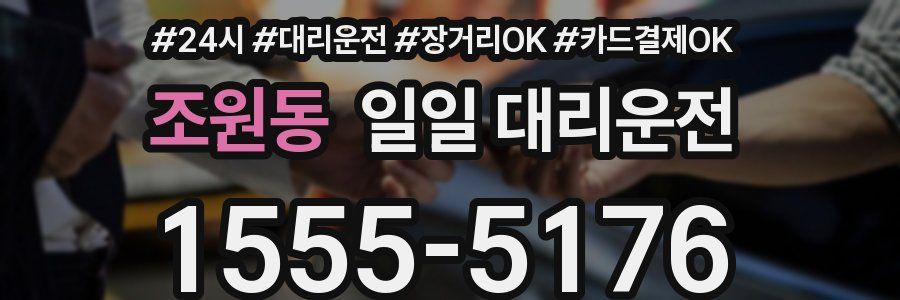 조원동 일일 대리운전