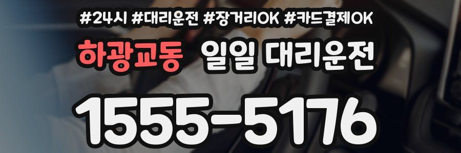 하광교동 일일 대리운전