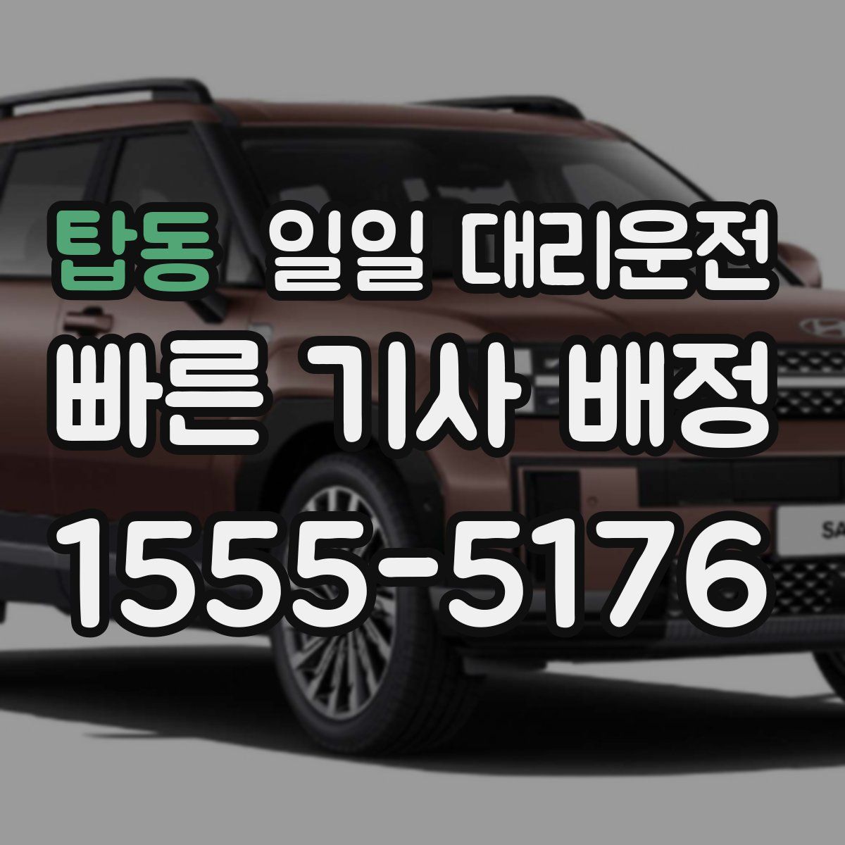 탑동 일일 대리운전