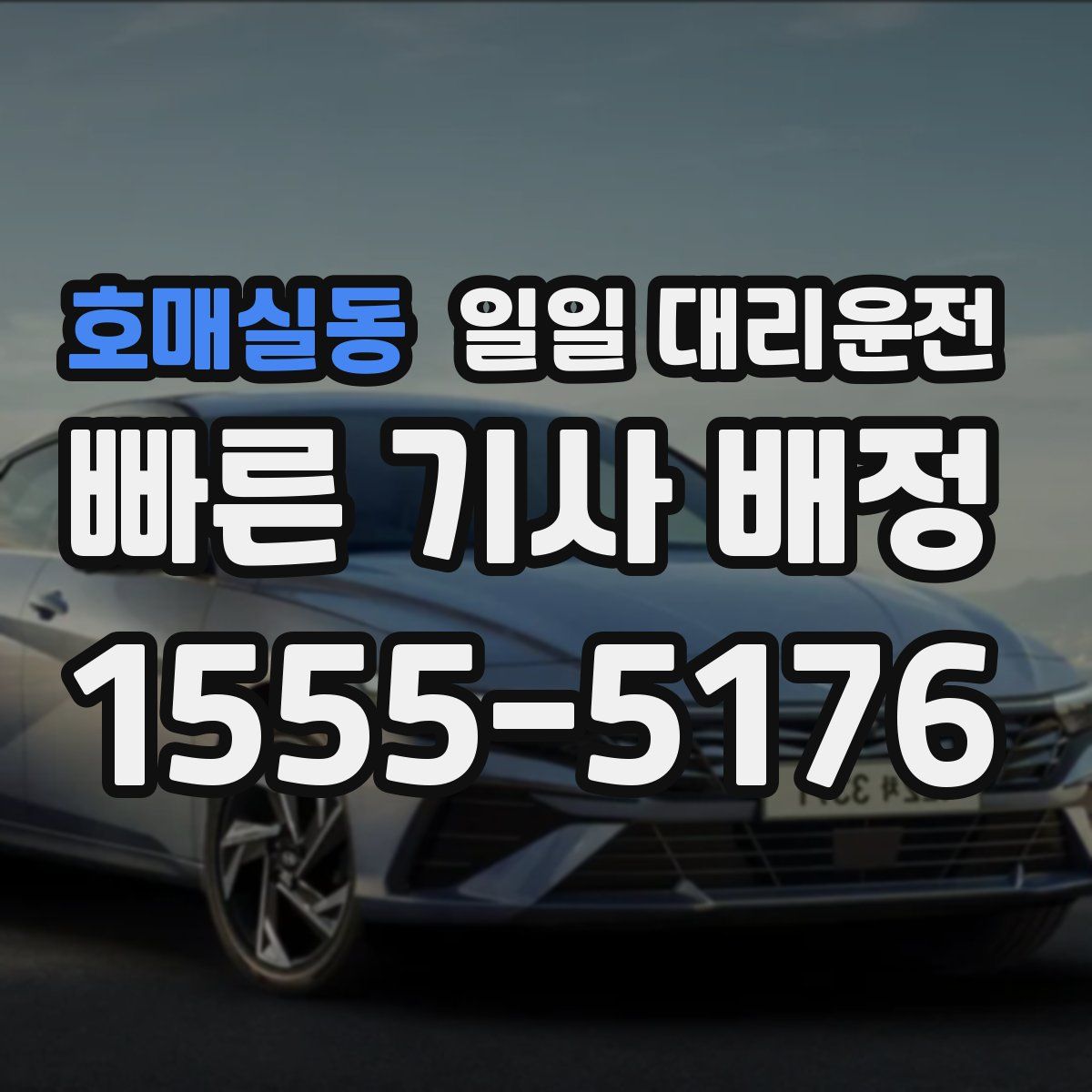 호매실동 일일 대리운전