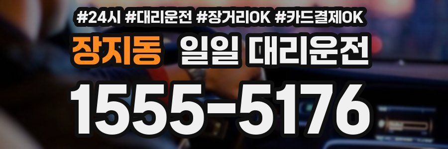 장지동 일일 대리운전