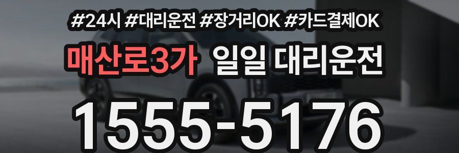 매산로3가 일일 대리운전