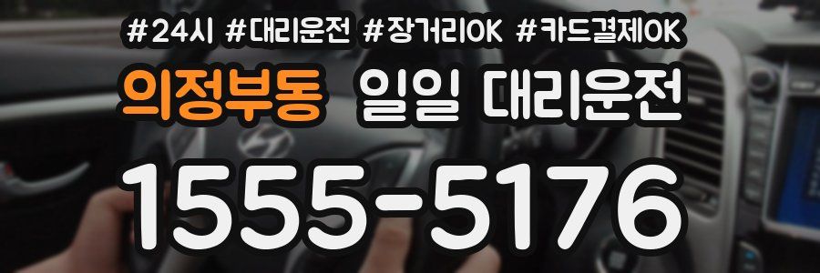 의정부동 일일 대리운전