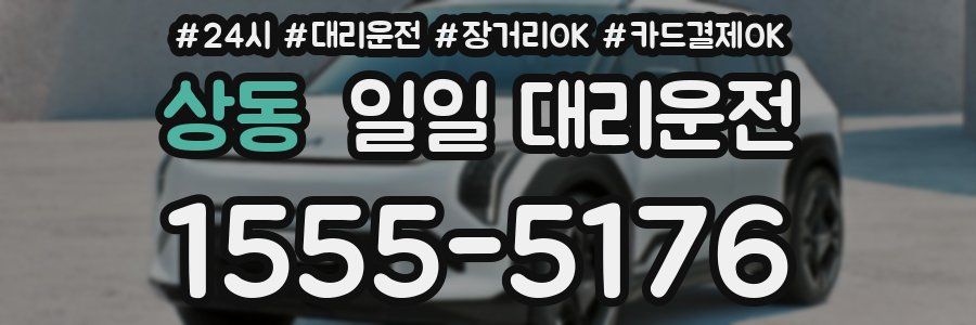 상동 일일 대리운전