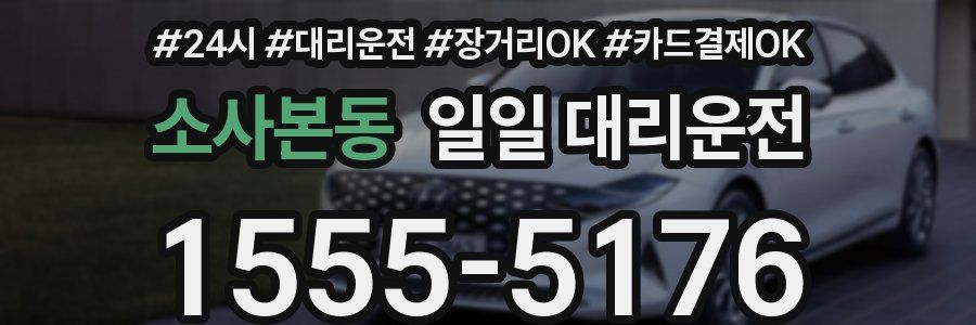 소사본동 일일 대리운전