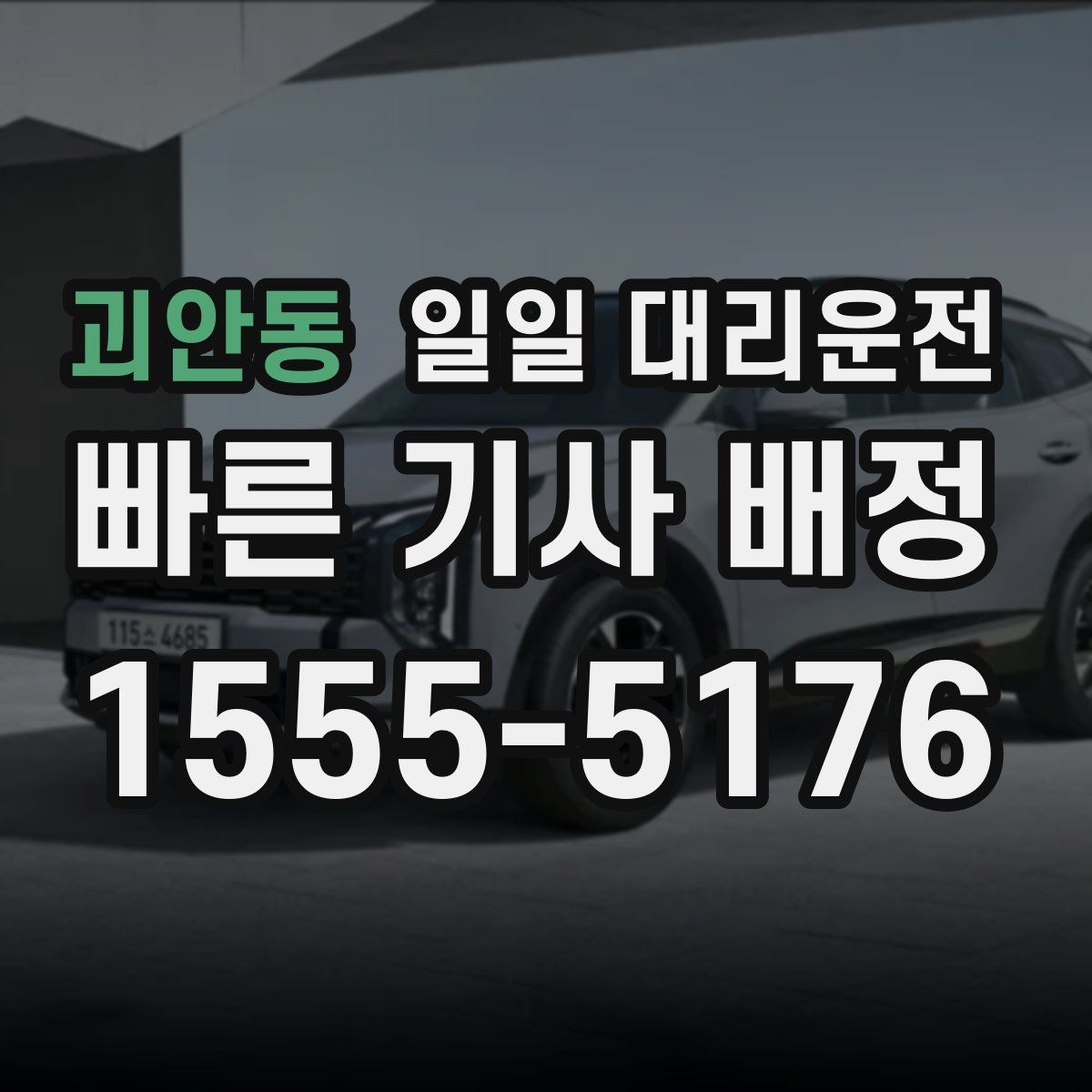 괴안동 일일 대리운전