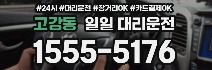 고강동 일일 대리운전