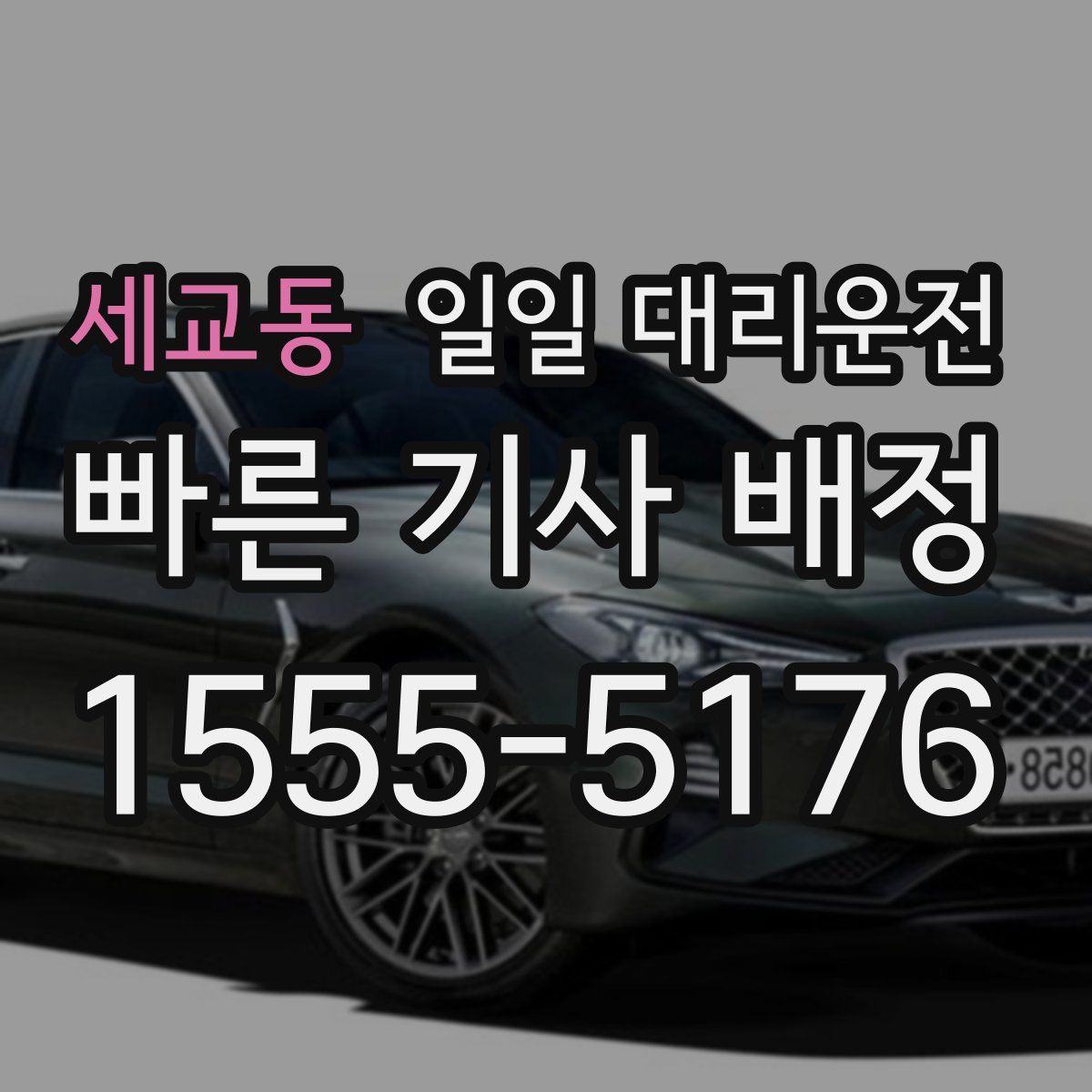 세교동 일일 대리운전