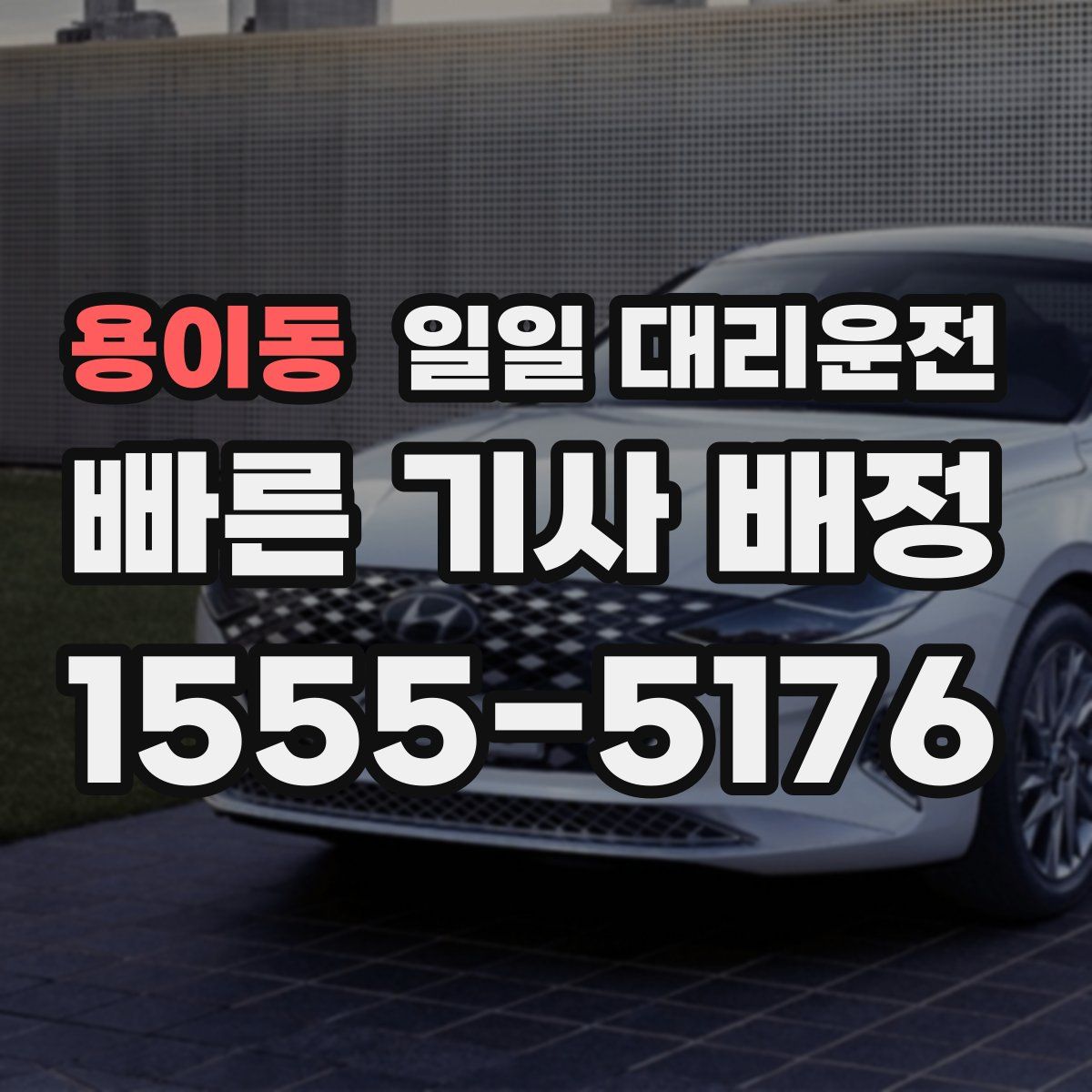 용이동 일일 대리운전